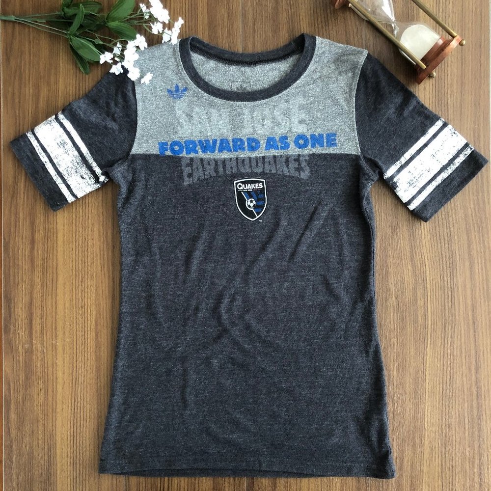 Adidas Gray San Jose Earthquakes T-Shirt